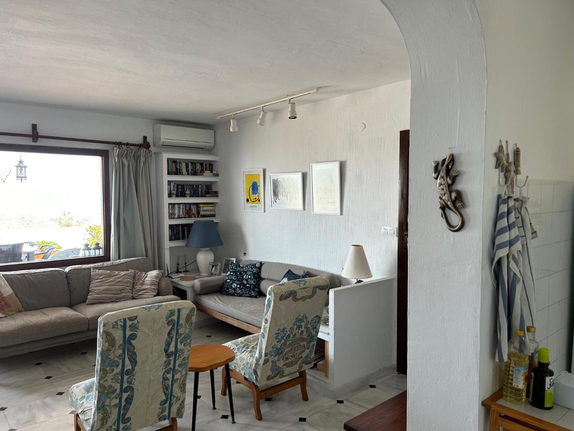 Apartment With A Great Terrace, Sea And Land Views Mojacar Bagian luar foto