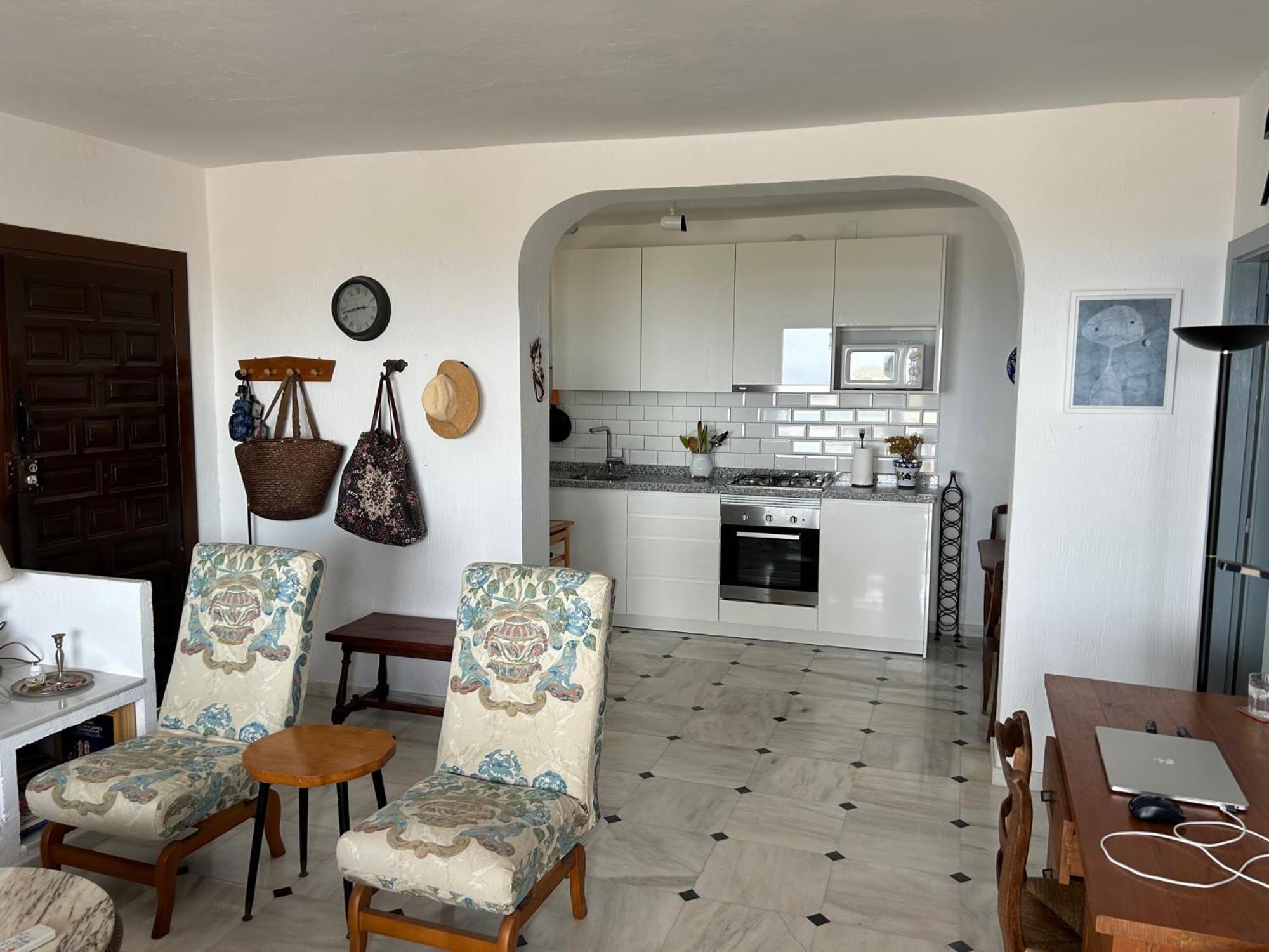 Apartment With A Great Terrace, Sea And Land Views Mojacar Bagian luar foto