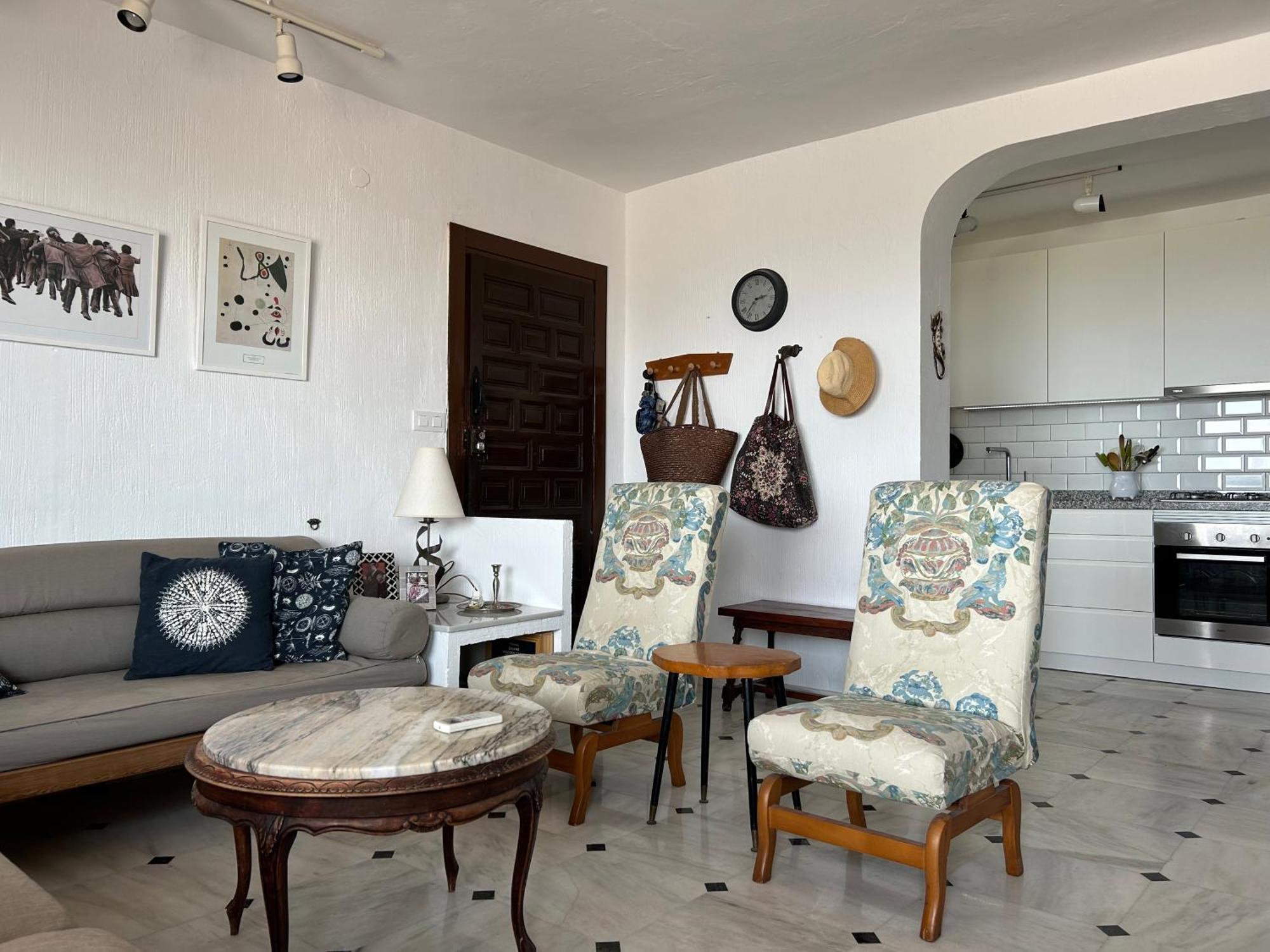 Apartment With A Great Terrace, Sea And Land Views Mojacar Bagian luar foto
