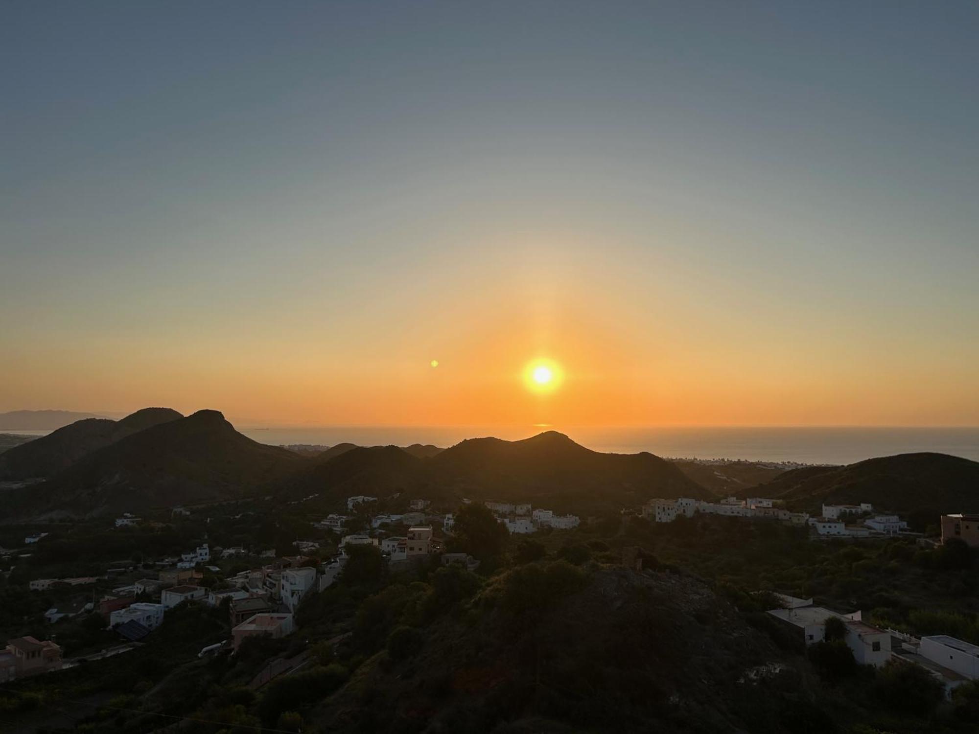 Apartment With A Great Terrace, Sea And Land Views Mojacar Bagian luar foto