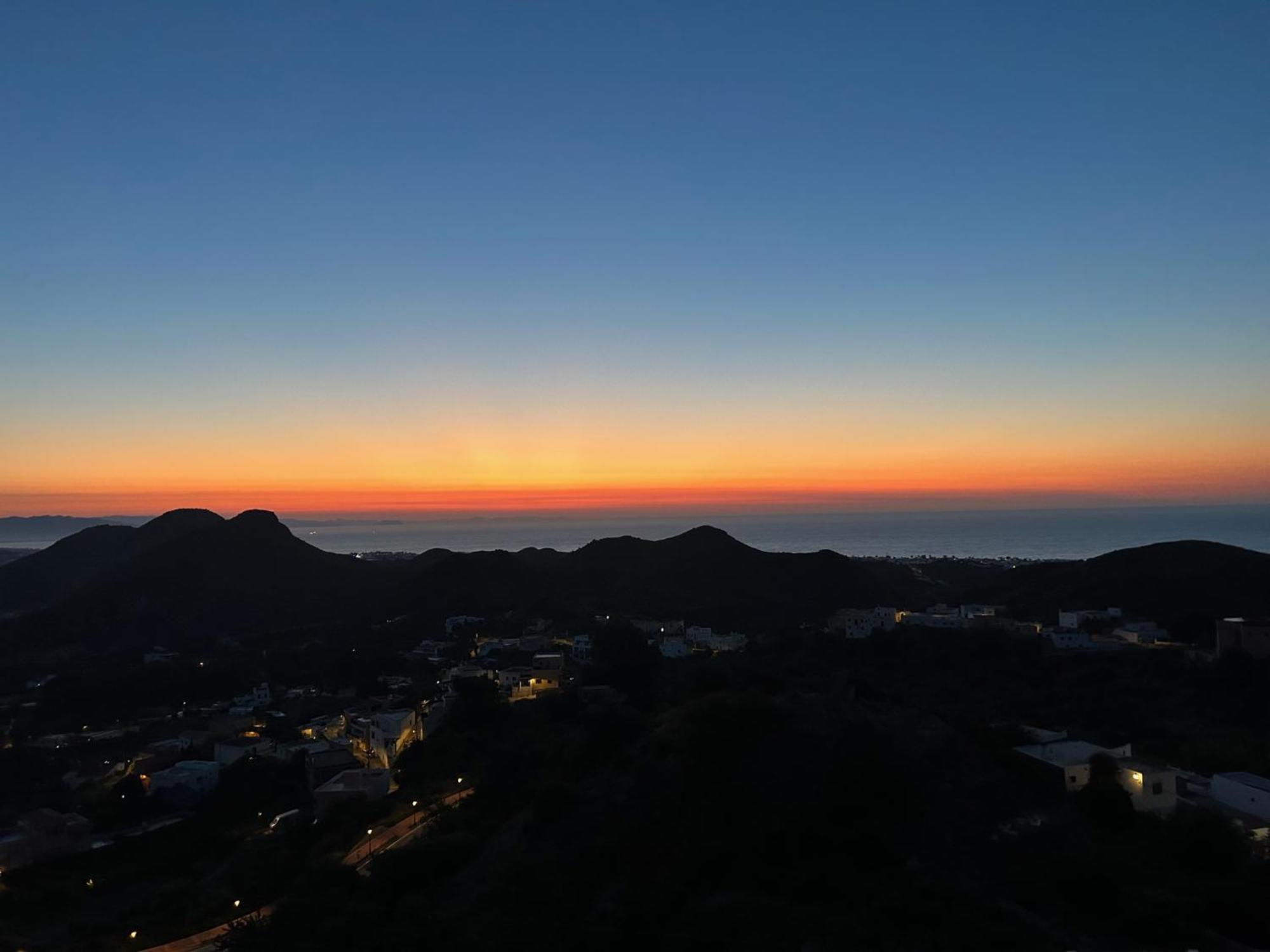 Apartment With A Great Terrace, Sea And Land Views Mojacar Bagian luar foto