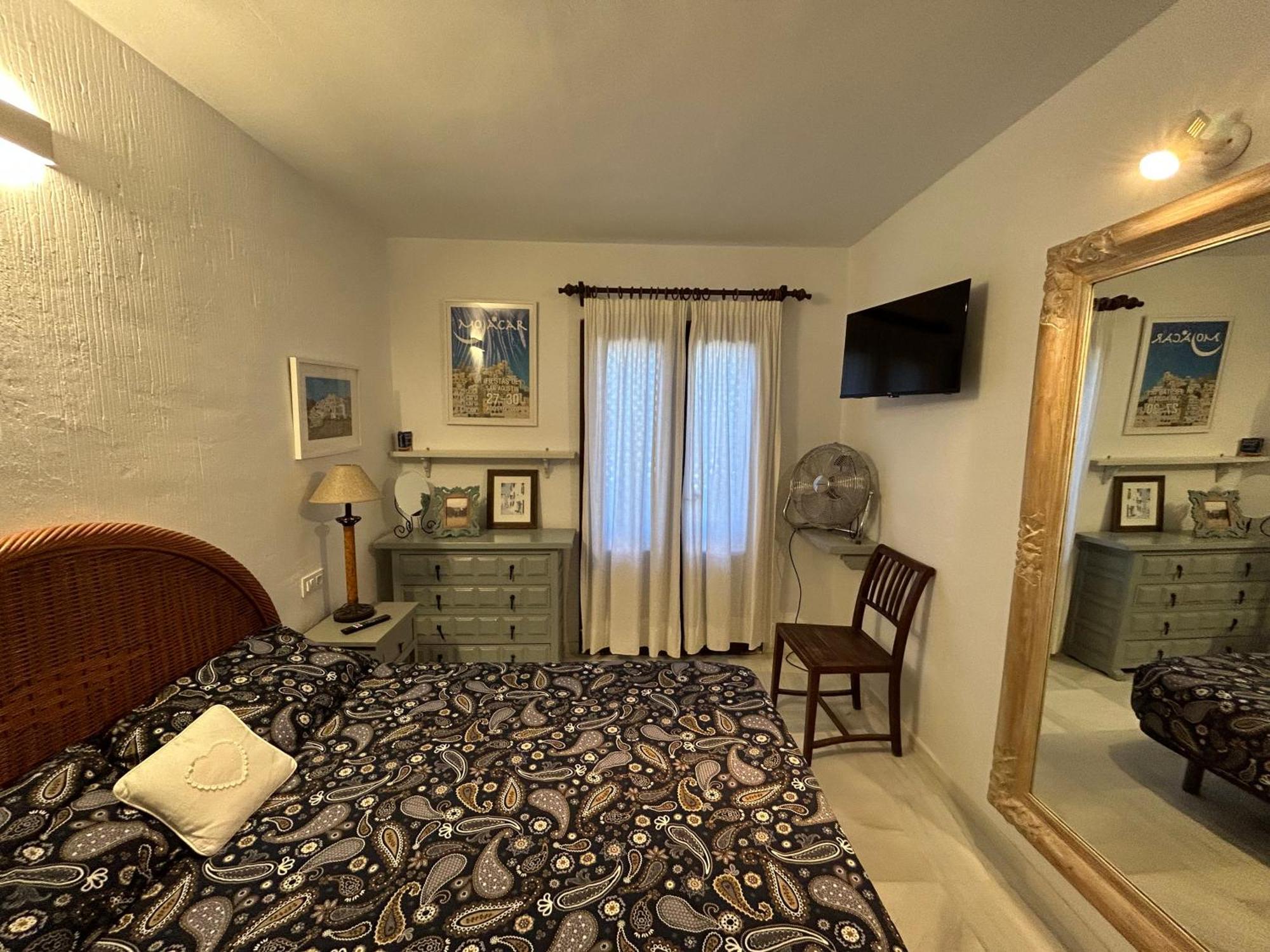 Apartment With A Great Terrace, Sea And Land Views Mojacar Bagian luar foto